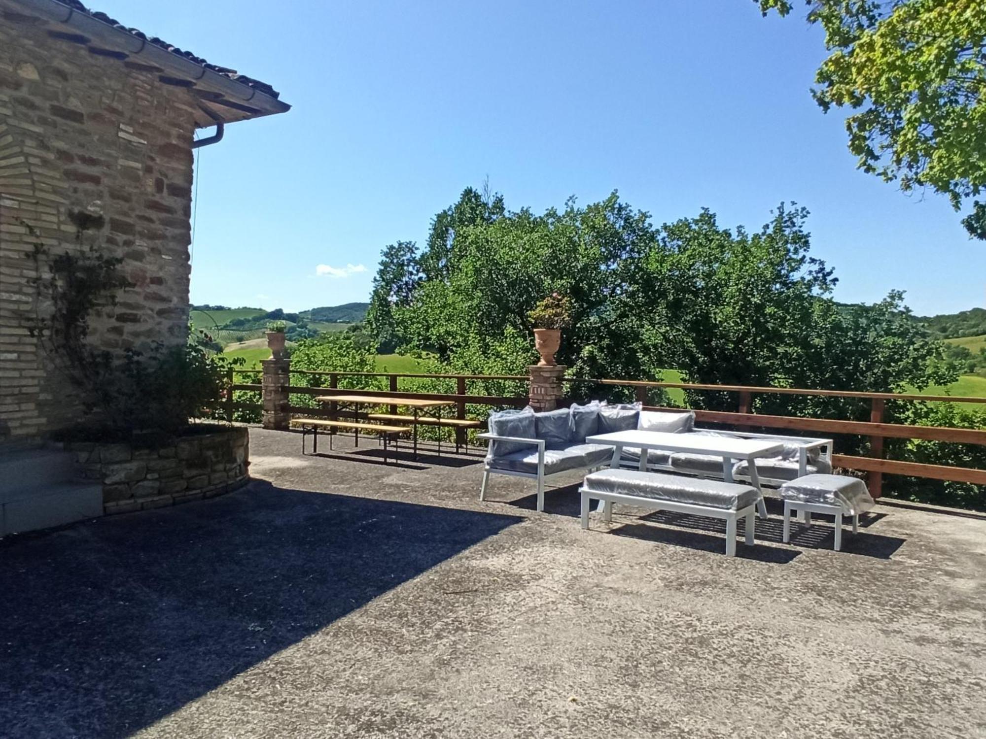 Ca' Gulino - Urbino - Villa Con Minipiscina In Borgo Antico Exterior foto